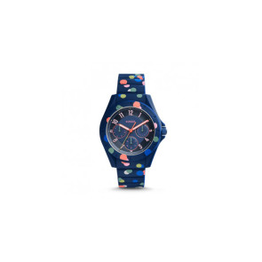 Bracelet de montre (Combinaison bracelet + cas) Fossil ES4141 Silicone Multicolore